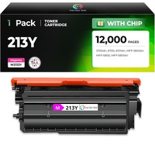 TCT W2133Y TAA Compliant Magenta Toner Cartridge for HP 213Y -5700dn 6700 6701dn picture
