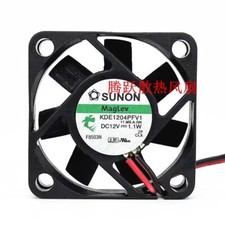 SUNON KDE1204PFV1 4010 12V 1.1W 4CM 2-line mute magnetic levitation small fan picture