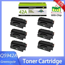 6 PK Q5942A 42A Black Toner Cartridge For HP LaserJet 4350tn 4350Dtnsl 4250n picture
