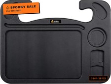 4 in 1 Car Steering Wheel Tray (Large) | Car Tray Table (Black) picture