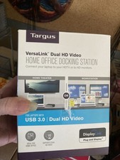 Targus - VersaLink Dual Video Docking Station - Black DSU100US picture