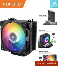 Versatile CPU Air Cooler for Intel & AMD - 5 Heat Pipes with PWM and RGB Sync picture