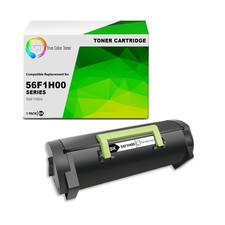 TCT Compatible Black HY Toner Cartridge Replacement for Lexmark 56F1H00 – 1-Pack picture