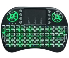 BIFANS Portable Mini Wireless Keyboard with Bluetooth&2.4G, Touchpad Mouse Co... picture