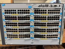 J8698A I BUNDLE HP 5412ZL Edge Switch Includes 10x J8702A picture