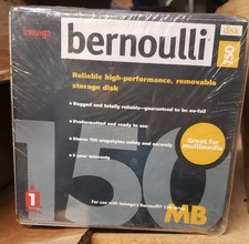 NEW SEALED Iomega Bernoulli Disks 150MB 5 PACK picture