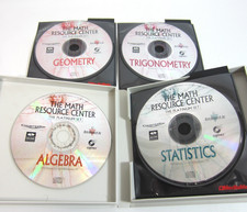 Math Resource Center Platinum Set VTG 1996 CD-ROM Software Algebra 4 Disc picture