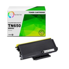 TCT TN650 TAA Compliant Compatible Toner Cartridge Replacement for Brother TN650 picture
