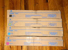 Konica Minolta Genuine/Original TN626K/C/Y/M Black Cyan Yellow Magenta Toner Set picture