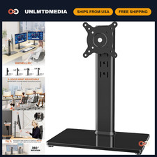 Adjustable Free-Standing Monitor Stand Riser for 13-32 inch Screens, VESA, Swive picture