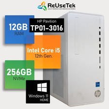 HP Pavilion TP01-3016 Intel i5-12400 12GB RAM 256GB NVMe WiFi + BT Win 11 Home picture