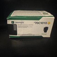 Lexmark 70C10Y0 701Y Yellow Cartridge Toner CS310 CS410 CS510 New Sealed Box picture