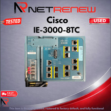 Cisco 3000 Series IE-3000-8TC 8-Port Industrial Ethernet  Switch picture