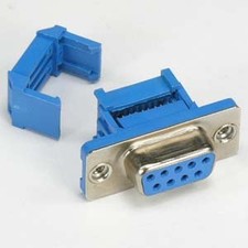 20 Pack of DB9 Female IDC Metal Shell Connector picture
