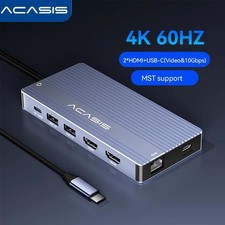 Acasis 14 in 1 USB C Docking Station 100W PD 4K HDMI Ethernet for MacBook picture