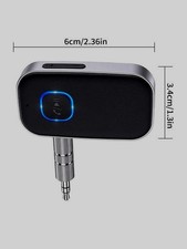 USB Wireless Bluetooth 5.0 Transmitter Receiver 3.5mm 2in1 Audio Adapter Aux Car picture