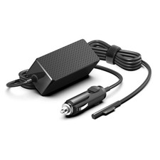 for Surface Car Charger,HKY DC 12v-24v Vehicle Travel Adapter Black picture