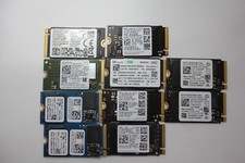 LOT OF 10 256GB M.2 PCIE NVME 2242 SSD Major Brands WD, SK Hynix, Samsung,Micron picture