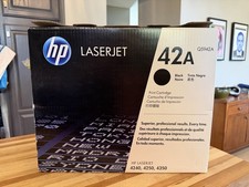 HP 42A (Q5942A) Black Toner Cartridge for HP LaserJet NEW SEALED picture
