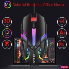 More. RGB Wired USB Gaming Mouse, New Condition picture