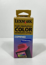Lexmark Color Ink Print Cartridge 12A1980 High Resolution Factory Sealed New picture