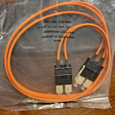 Corning Anixter 207052 Fiber Optic Duplex Patch Cord 62.5/125 SC-SC 1M picture