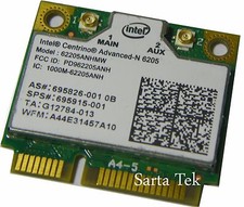 OEM HP 695915-001 Intel Centrino Advanced-N 6205 62205ANHMW abgn PCIe Half picture