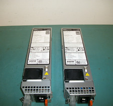 LOT OF 2 DELL EMC L600E-S1 600W 80+ Server Switching Power Supply Module Units. picture