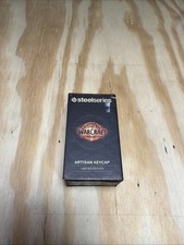 Steelseries World Of Warcraft Limited Edition Artisan Keycap New In Box In Hand picture