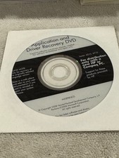 HP Application & Driver Recovery DVD Series 6510 6710 - CD ONLY IN GOOD CONDITIO picture