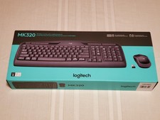 NEW Logitech Wireless Desktop MK320 Cordless Keyboard & Mouse 920-002836 Sealed picture
