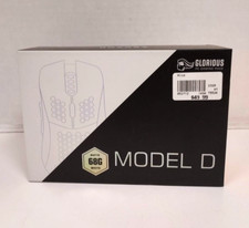 Glorious Model D Wired Gaming Mouse - Matte White 68g  *READ* picture