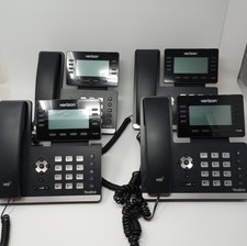 4X Yealink Prime Business Phones SIP-T53W With Stands & Receivers NO AC ADAPTERS picture