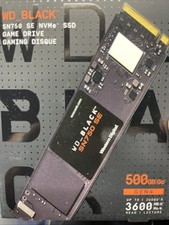 NEW WD_BLACK SN750 SE 500GB Western Digital Gaming NVMe SSD WDBRPG5000ANC-WRSN picture