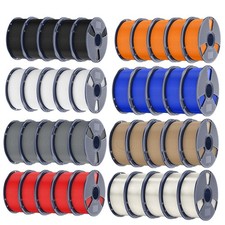 SUNLU 10KG PETG 3D Printer Filament 1.75mm PETG 1KG/ROLL +/-0.02mm Multicolor picture