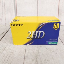 Sony 50MFD-2HD 3.5in Micro Floppy Disks 50 Pack IBM Formatted 1.44MB New picture