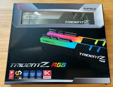 GSkill Trident Z RGB DDR4-4000 MHz 32GB (2x16GB) RAM Used picture