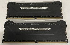CORSAIR VENGEANCE RGB PRO 16GB 2x8GB DDR4 RAM 2666MHz CMW16GX4M2A2666C16 picture