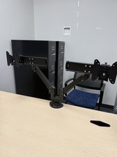 ESI Ergo Edge2 Dual Monitor Arm Desk Mount - New Without Box picture