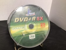 K Hypermedia DVD+R 25 Discs 8x Speed 4.7 GB 120 Min New Sealed Package picture