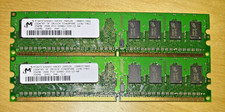 Micron 512MB (2x256MB) DDR2 desktop memory, MT8HTF3264AY,  picture