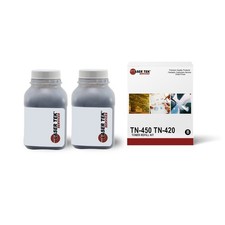 2Pk LTS TN450 TN420 Black Toner Refill Kit Compatible with Brother DCP7065DN picture