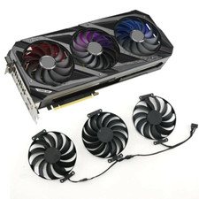 For ASUS RTX3090 3080 3070 3060 ROG STRIX Raptor GPU Cooler Fan T129215SU 3pcs picture