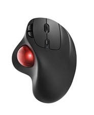 Nulea M501 Wireless Trackball Mouse Ergonomic Rechargeable 3 Device Black New picture