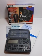 CASIO 32KB Digital Diary SF 4300A with Vintage Computer Organizer Box picture
