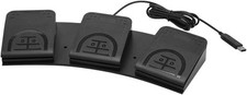 iKKEGOL Upgraded USB Triple Foot Pedal Switch Control 3 Three  picture