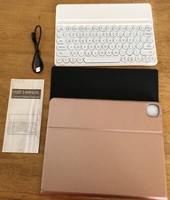 Case For iPAD PRO 12.9 2020 Wireless Keyboard Folio Leather Stand Smart Cover picture
