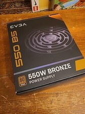 EVGA 220-B5-0550-V1 Fully Modular Power Supply, 550W - Black 80 Plus BRONZE  picture