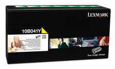 Original Lexmark 10B041Y Yellow Toner. New Sealed Box, We Ship Fast picture