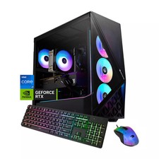 iBUYPOWER - Slate Gaming Desktop PC Intel Core i7 14700F 2024 NVIDIA RTX 5060... picture